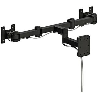 NewStar  1fach Monitor-Wandhalterung 25,4 cm (10) - 68,6 cm (27) Schwarz Neigbar, Schwenkbar 