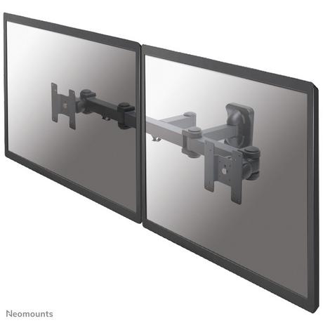 NewStar  1fach Monitor-Wandhalterung 25,4 cm (10) - 68,6 cm (27) Schwarz Neigbar, Schwenkbar 