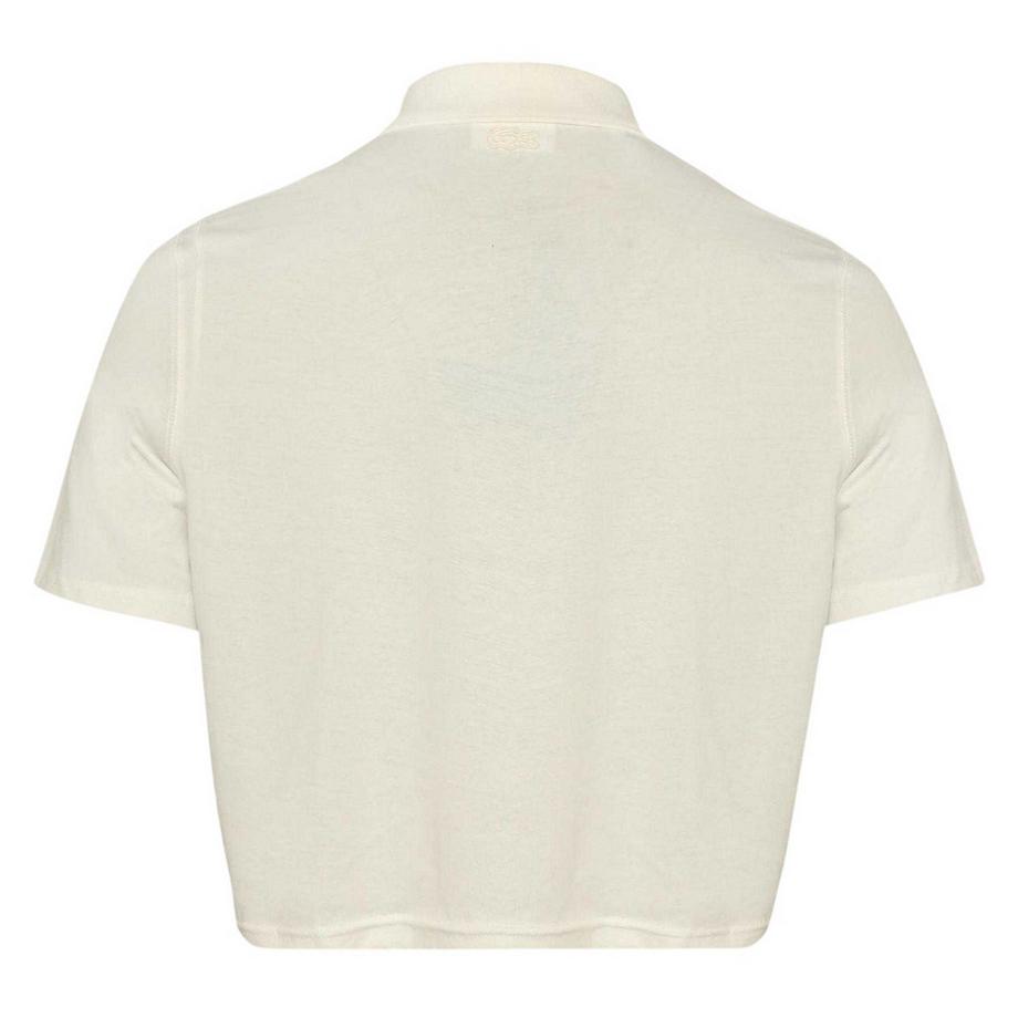 LACOSTE Maglietta Polo corta con stampa grafica  