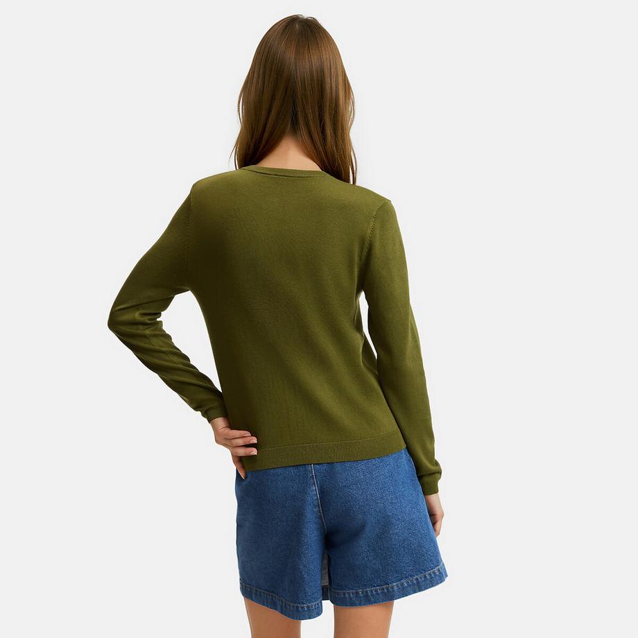 La Redoute Collections Cardigan a maglia con bottoni  
