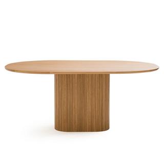 La Redoute Intérieurs Table à manger plaqué chêne 6/8 couverts  