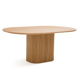 La Redoute Intérieurs Table à manger plaqué chêne 6/8 couverts  