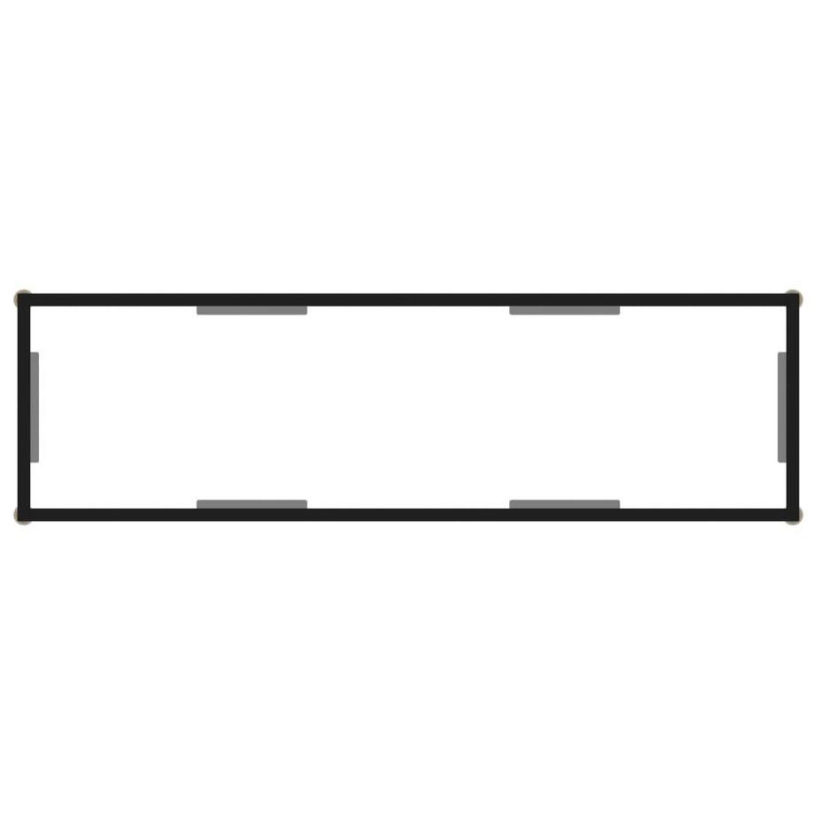 VidaXL Konsolentisch glas  