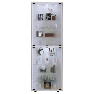 VCM Bois verre vitrine vitrine de collection en verre vitrine d'angle vitrine stand Vecko XL  