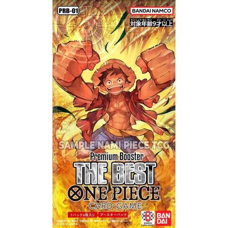 Bandai  The Best Premium Booster Pack PRB-01 - One Piece Card Game - JP 