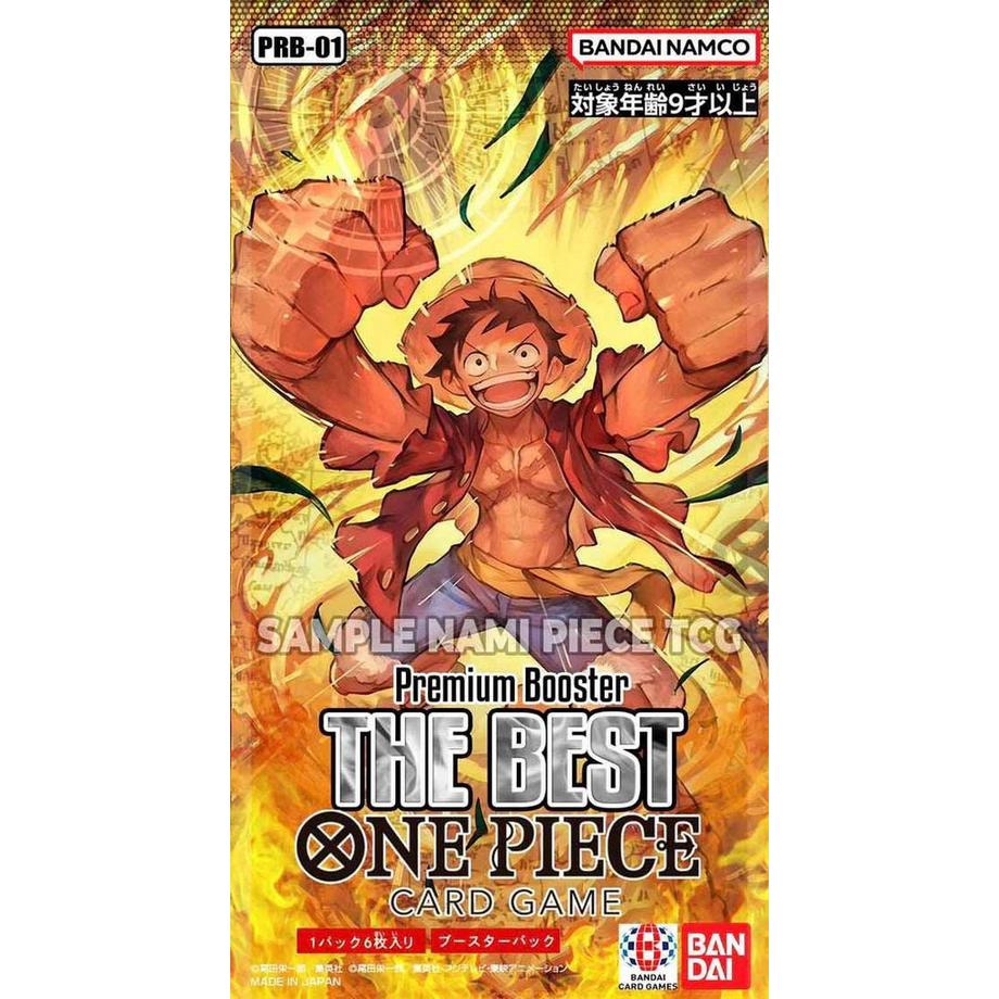 The Best Premium Booster Pack PRB-01 - One Piece Card Game - JP