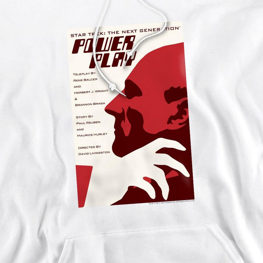 Star Trek The Next Generation Stagione 5 Episodio 15 Felpa con Cappuccio  