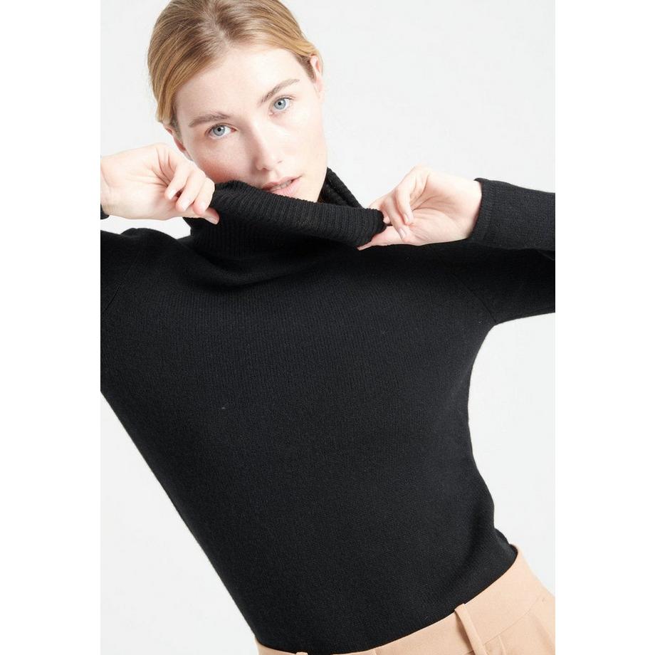 Studio Cashmere8 LILLY 19 Pull col roulé 4 fils en cachemire  