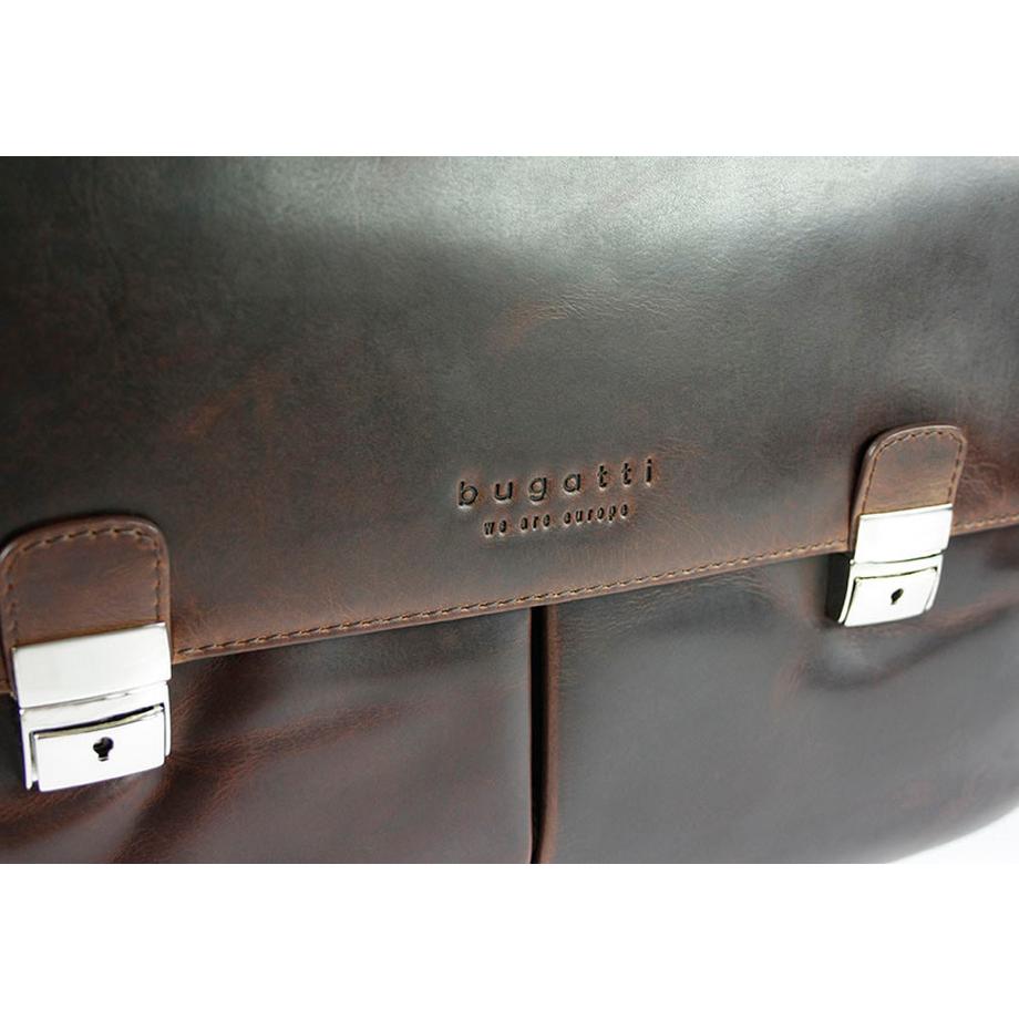 BUGATTI Romano Porte-documents L Marron foncé  
