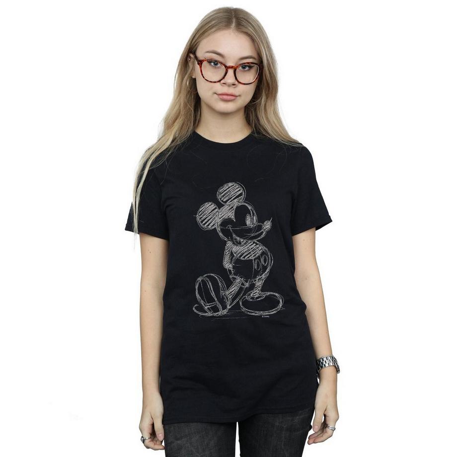 Disney Mickey Mouse Sketch T-Shirt Manches Courtes  