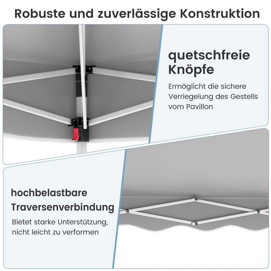 Northix Pop-Up-Überdachungszelt mit Rolltasche  