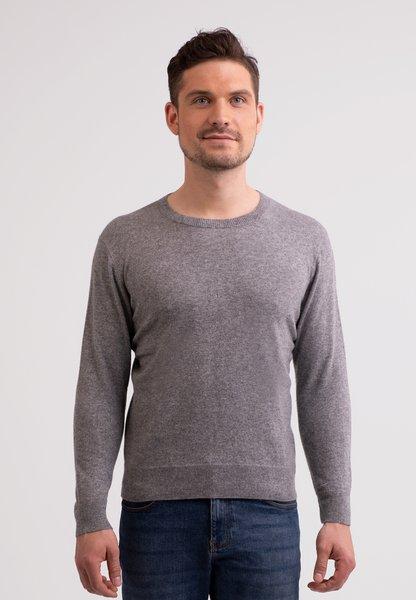 CASH-MERE.CH  Recycelter Kaschmir Rundhals Pullover 