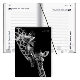 Biella Agenda scolaire mydiary 1 jour par page, ouatiné, Animal - Multicolores  