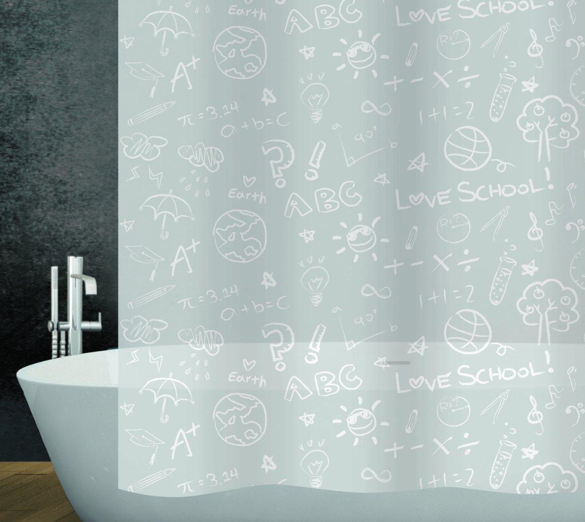 diaqua Duschvorhang PEVA School  