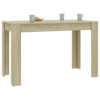 VidaXL Table de salle à manger bois d'ingénierie  