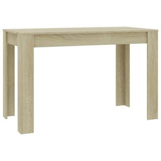 VidaXL Table de salle à manger bois d'ingénierie  