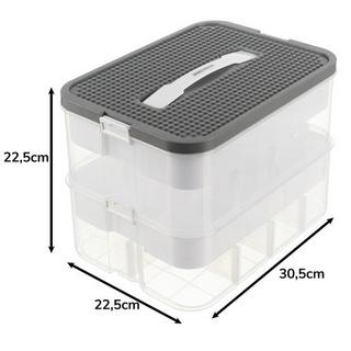 Northio Bausteinbox - 2 Ebenen Kruzzel 25756  