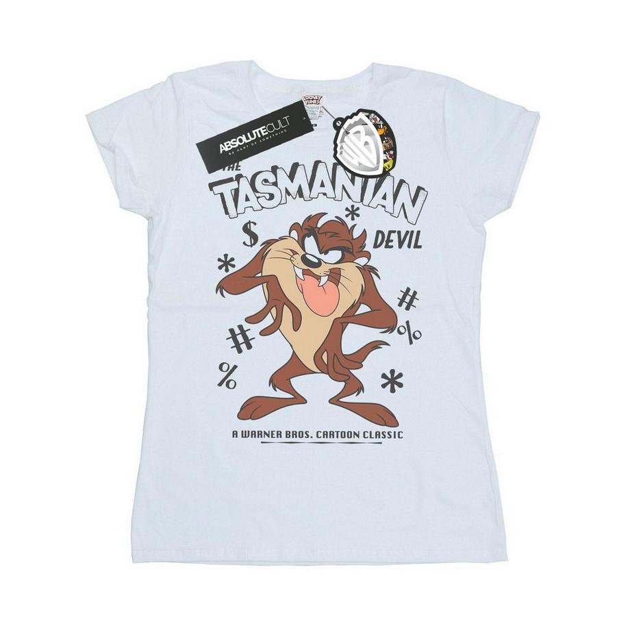 LOONEY TUNES Tasmanian Devil T-Shirt Manches Courtes  