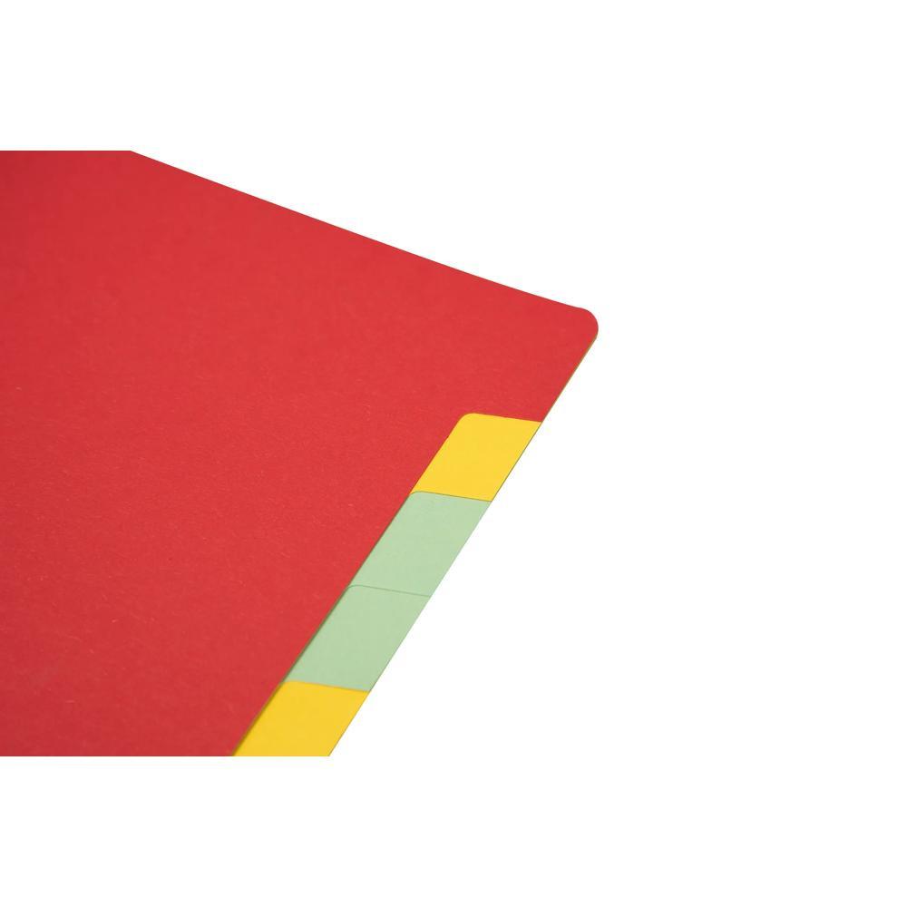 Biella Pult- und Ordnungmappe A4 A4 7-teilig mit Gummiband  