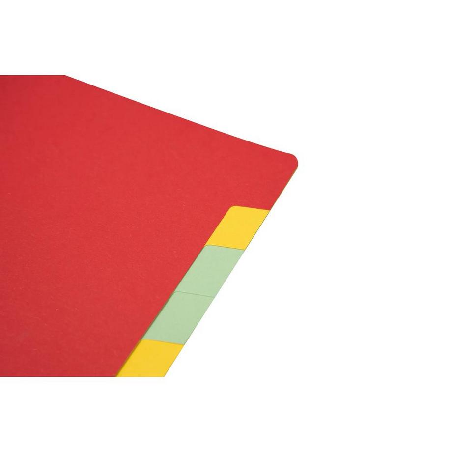 Biella Pult- und Ordnungmappe A4 A4 7-teilig mit Gummiband  