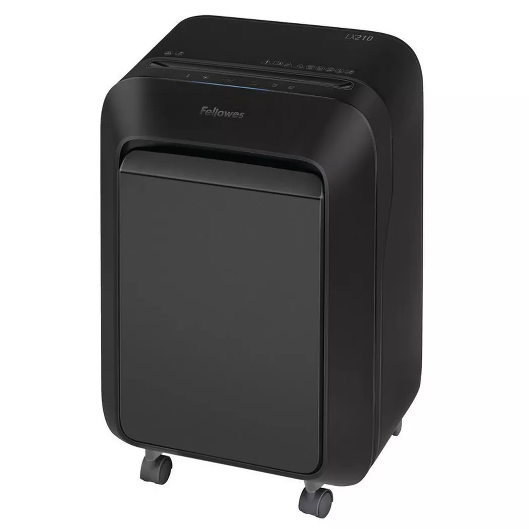 Fellowes – Aktenvernichter Powershred 5503301 LX210, P-4, 23lt, Schwarz