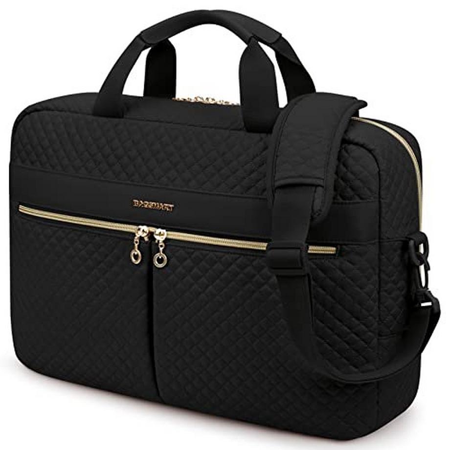 Only-bags.store  Laptoptasche, 17,3-Zoll-Aktentasche, große Laptoptasche, Computertasche, Büro, Reisen, Geschäft, 