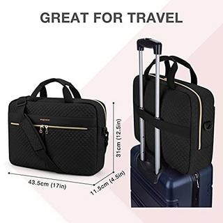 Only-bags.store  Laptoptasche, 17,3-Zoll-Aktentasche, große Laptoptasche, Computertasche, Büro, Reisen, Geschäft, 