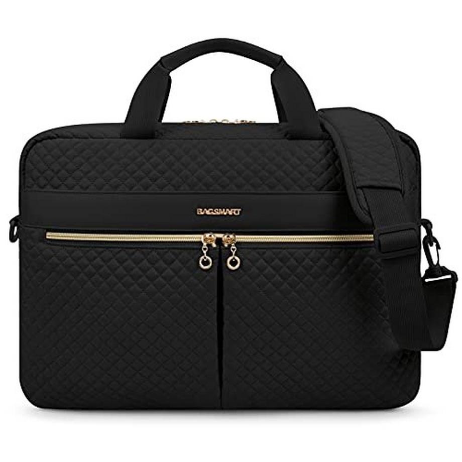 Only-bags.store  Laptoptasche, 17,3-Zoll-Aktentasche, große Laptoptasche, Computertasche, Büro, Reisen, Geschäft, 