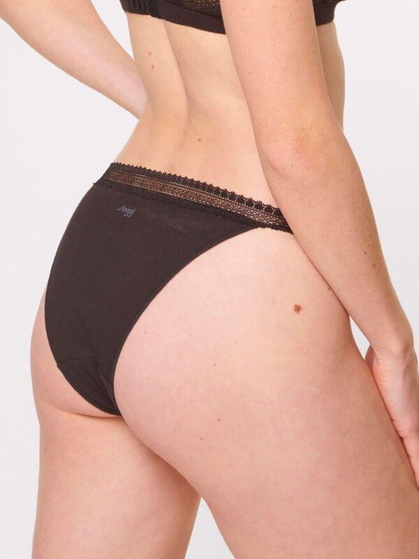 sloggi Go Ribbed Brazil Slips 2er-Pack  