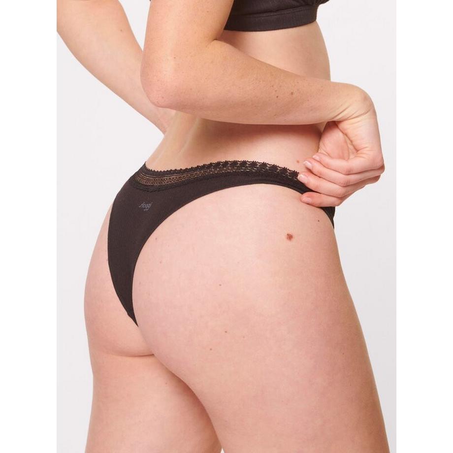 sloggi Go Ribbed Brazil Slips 2er-Pack  