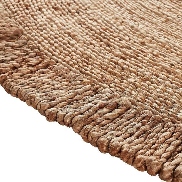 La Redoute Intérieurs Tapis jute rond frangé  