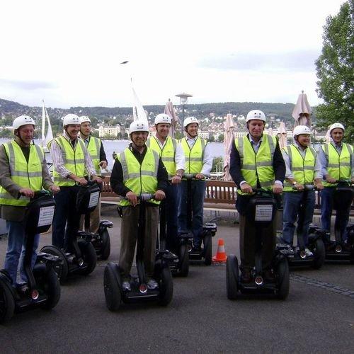 Geschenkidee  Die offizielle Segway Stadtführung Zürich (für 1 Person) 