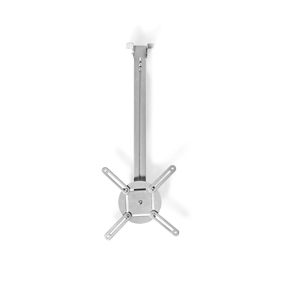 Nedis  Staffa per proiettore | Completamente regolabile | 10 kg | Ruotabile | Inclinabile | Acciaio | Argento 