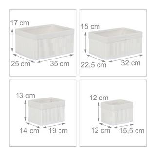 B2X Aufbewahrungskörbe aus Bambus – 6er-Set  