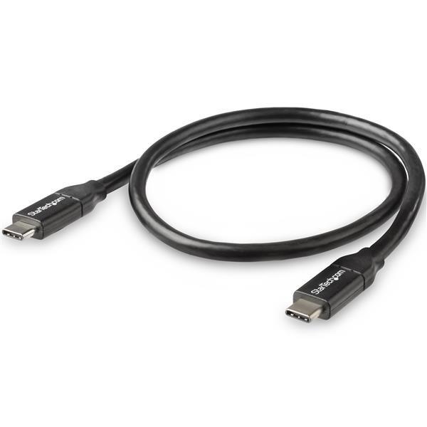 STARTECH.COM  USB2C5C50CM cavo USB 0,5 m USB 2.0 USB C Nero 