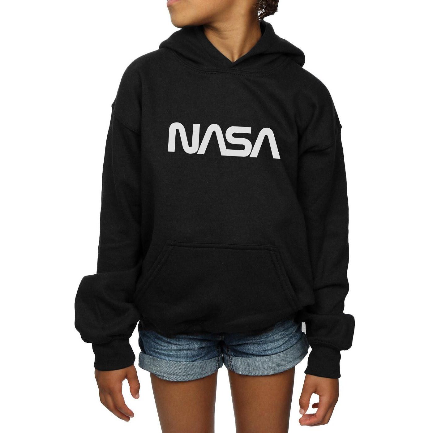 Nasa  Modern Logo Kapuzenpullover 