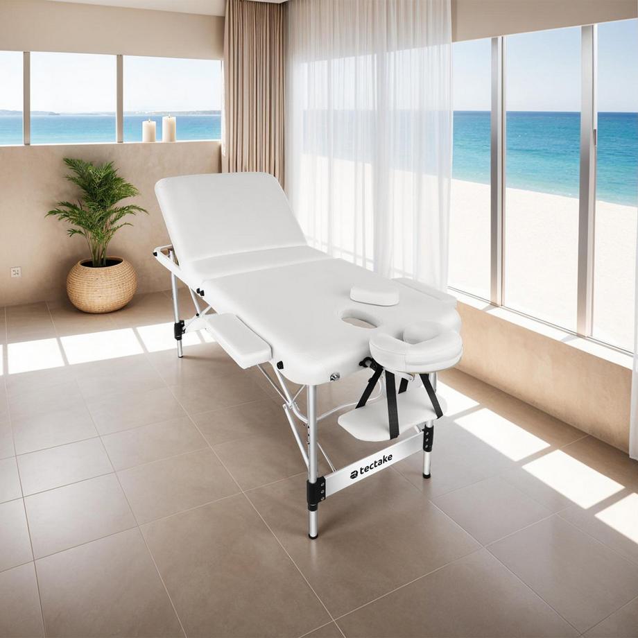 Tectake Table 3 zones de massage PHUKET rembourrage 5 cm  