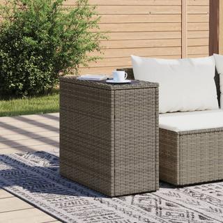 VidaXL Garten beistelltisch poly-rattan  
