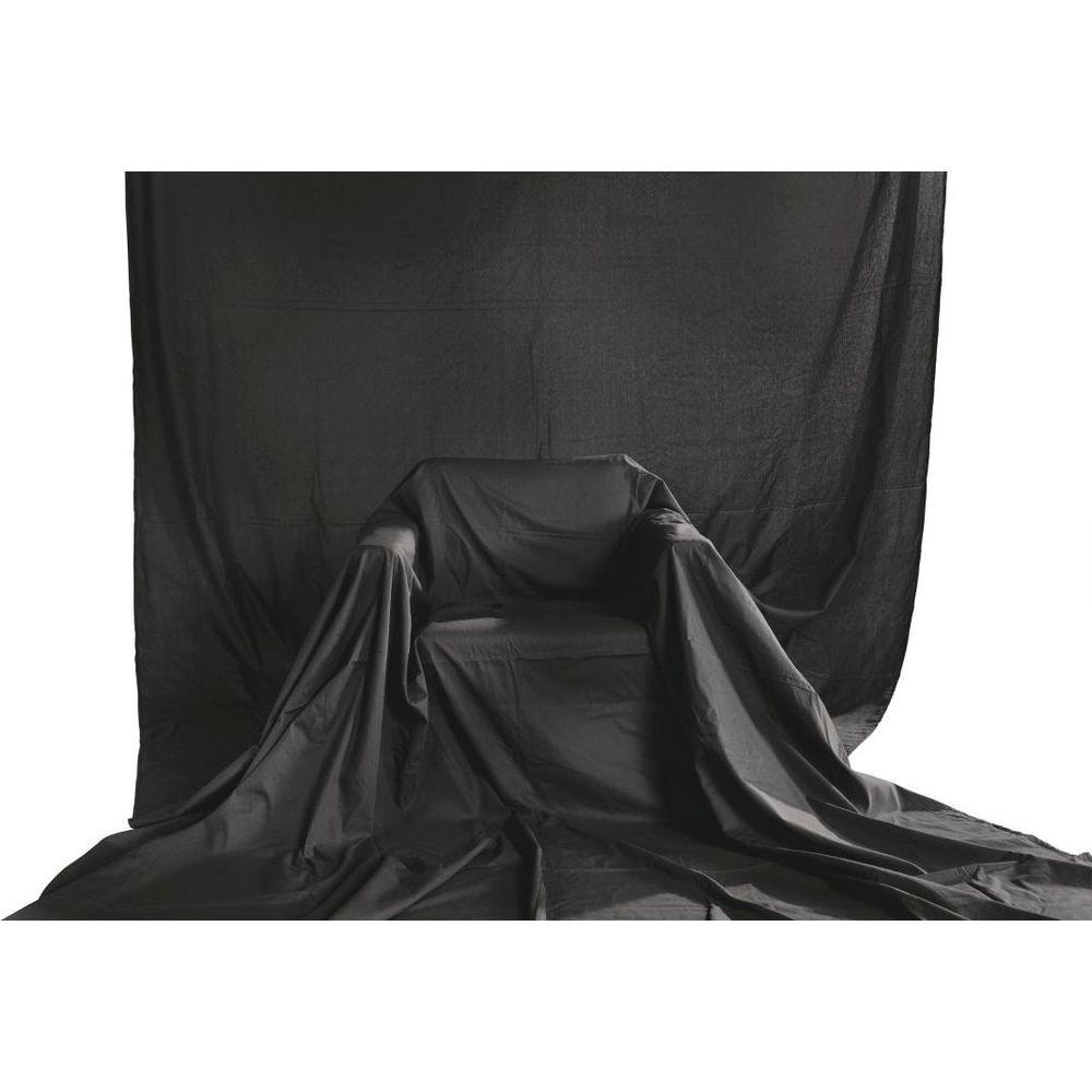 hama  Hama 00021157 schermo da sfondo Nero Cotone 