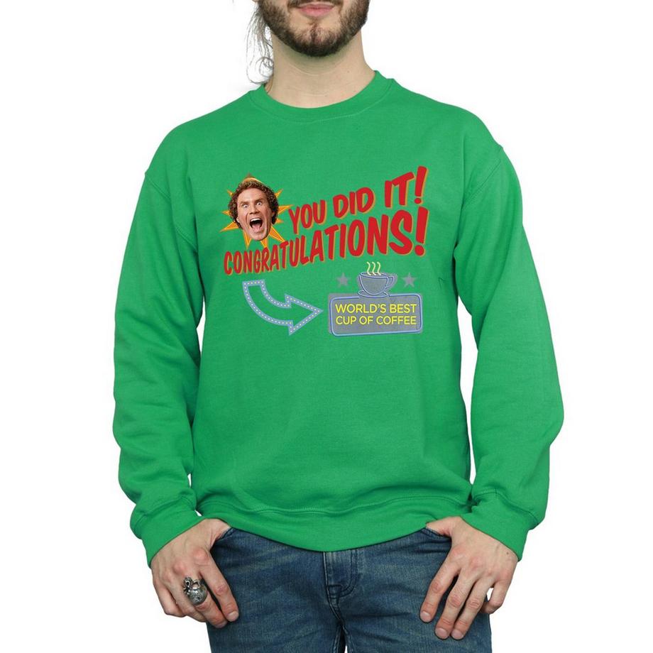 Elf Felpa World's Best Coffee  