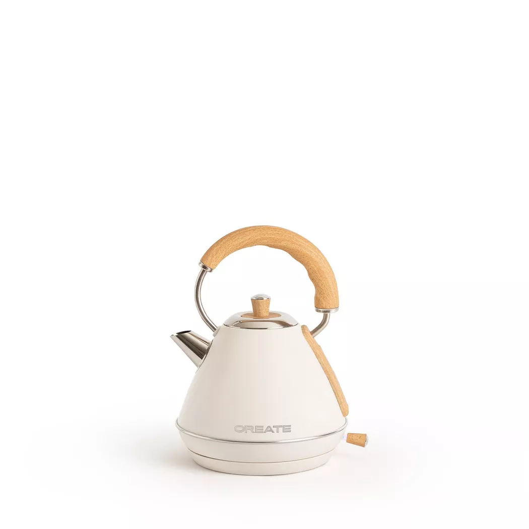 CREATE – KETTLE RETRO M Wasserkocher 1 L vanille, Vanilla, l