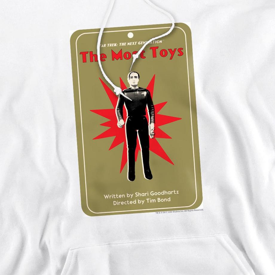 Star Trek The Next Generation Season 3 Episode 22 Felpa con cappuccio  