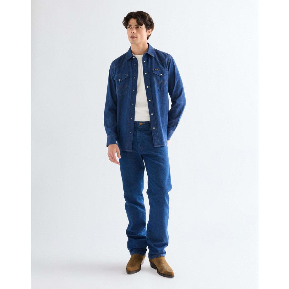 Wrangler Western Jeanshemd  
