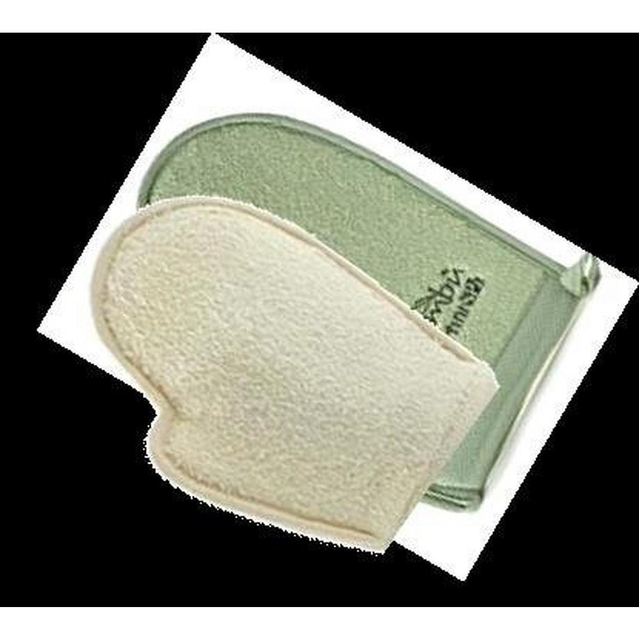 HERBA  Peelinghandschuh, Bambusviskose und Luffa 