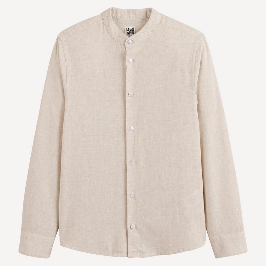 La Redoute Collections  Hemd mit Mao-Kragen 