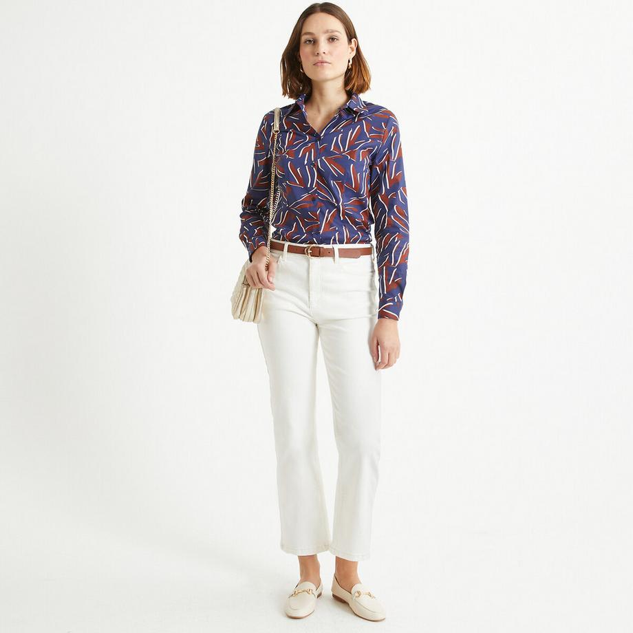 La Redoute Collections Jean Cropped Coupe Ample  