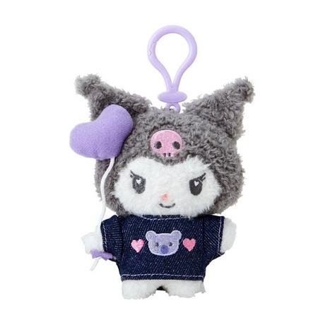 Sanrio  Kuromi Mascot Holder Denim Patch 