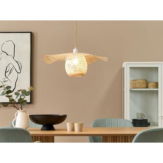 Beliani Lampadario en Legno di bambù Boho BONITO  