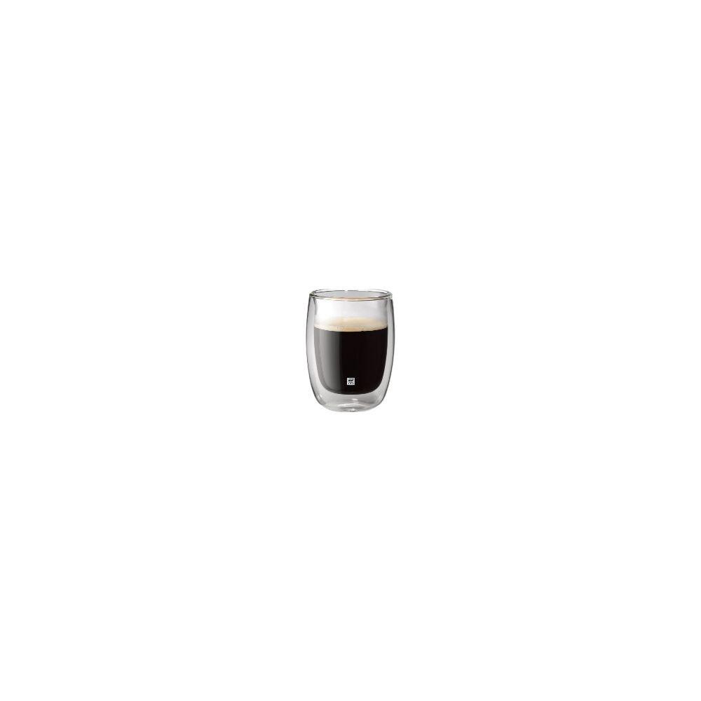 ZWILLING Sorrento - Doppelwandiges Kaffee-Glas, 200 ml (2-er Set)  