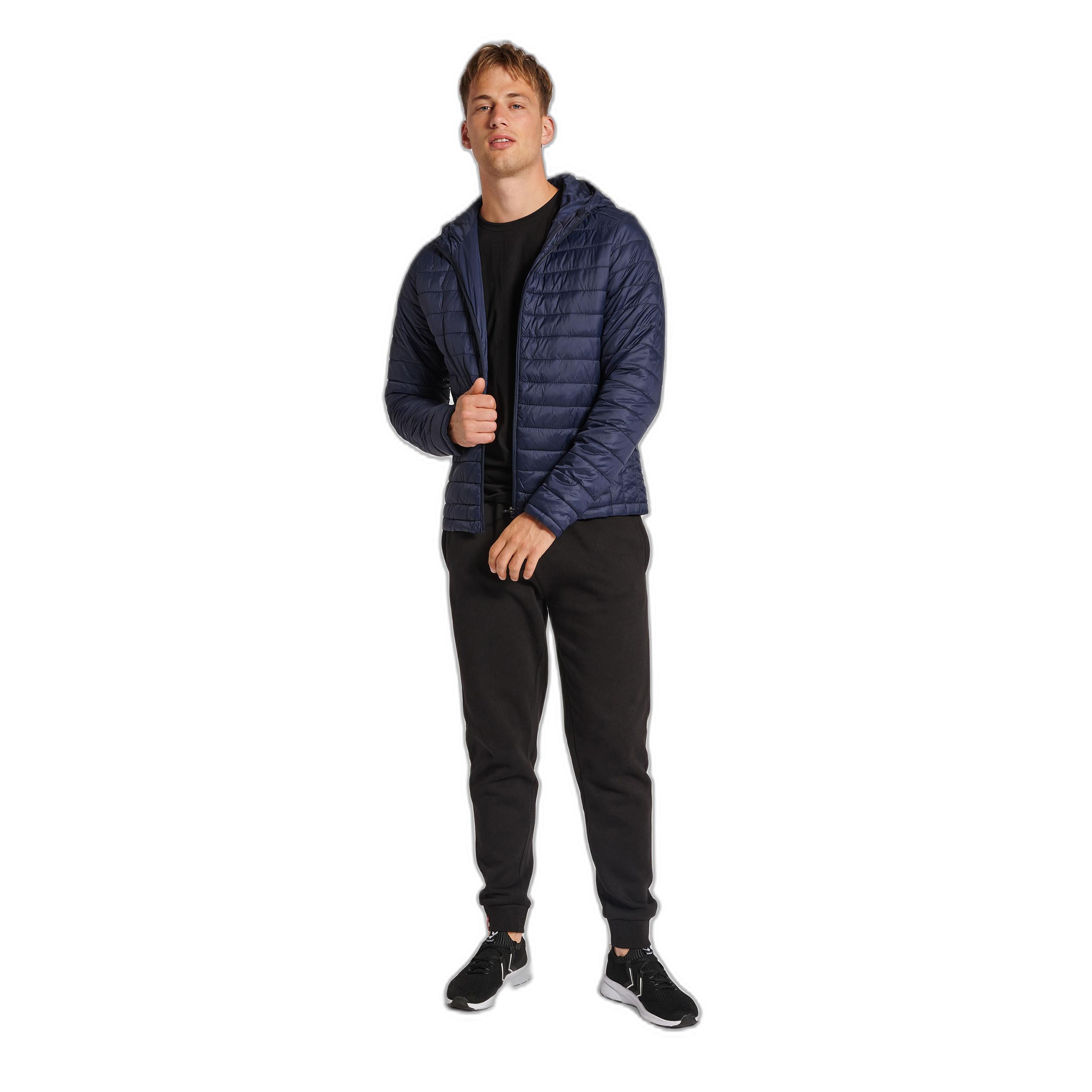 Hummel Daunenjacke mit Kapuze Rot  